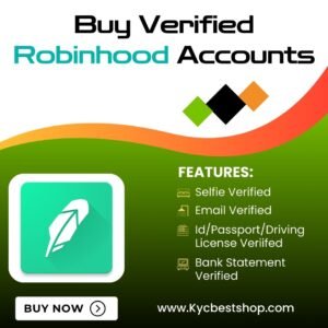 Buy Verified Robinhood Accounts