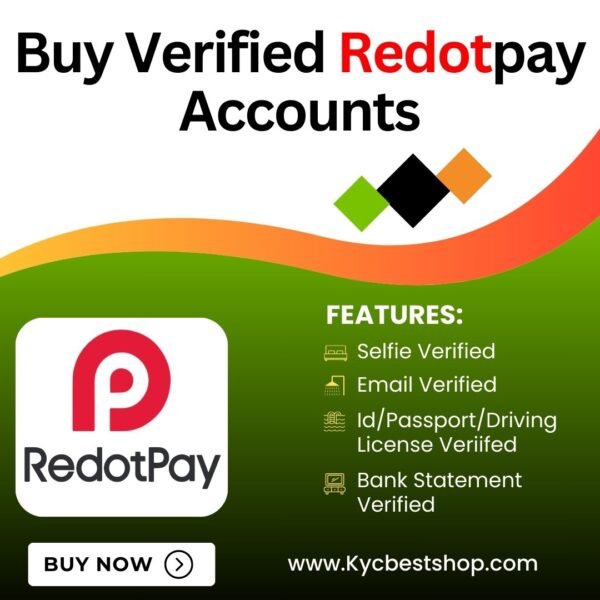 Buy Verified Redotpay Accounts