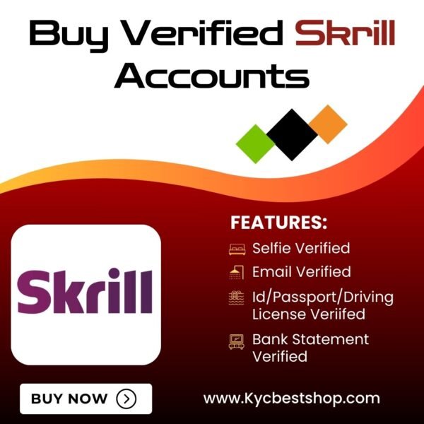 Buy Verified Skrill Accounts