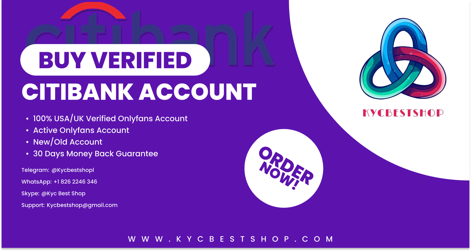 Buy verified Citibank accounts