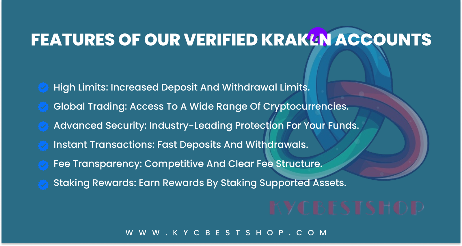 Buy verified kraken accounts