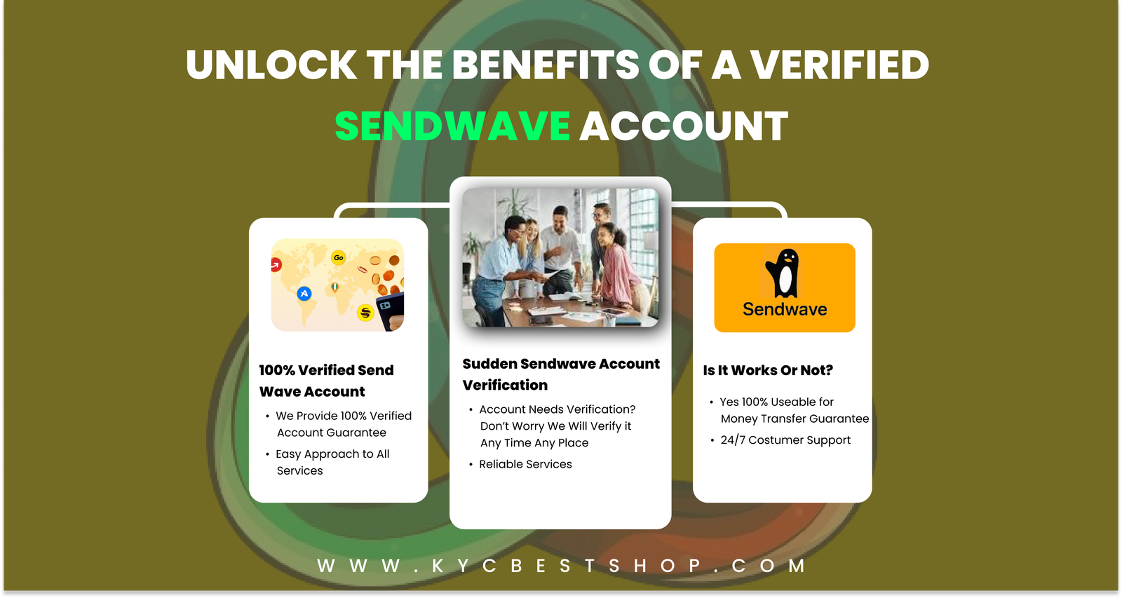 Buy verified sendwave accounts