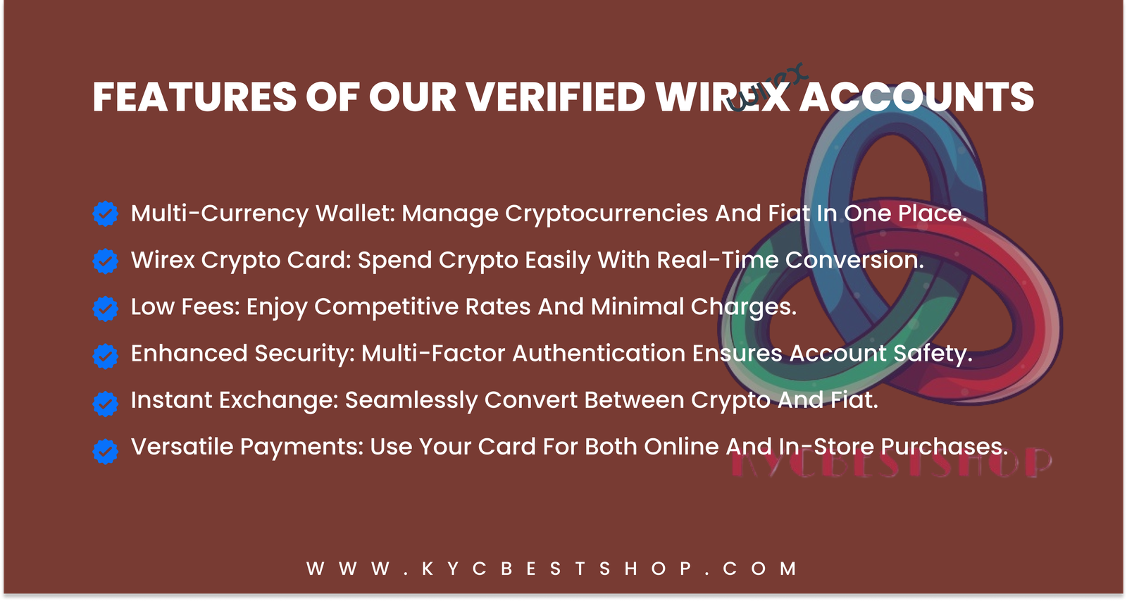 Buy verified wirex accounts