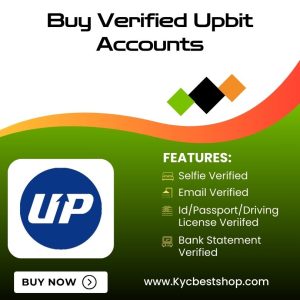 Buy Verified Upbit Accounts