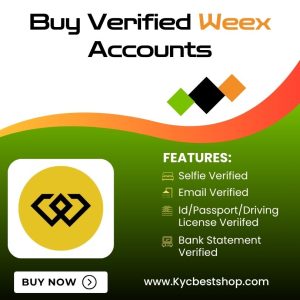Buy Verified WEEX Accounts